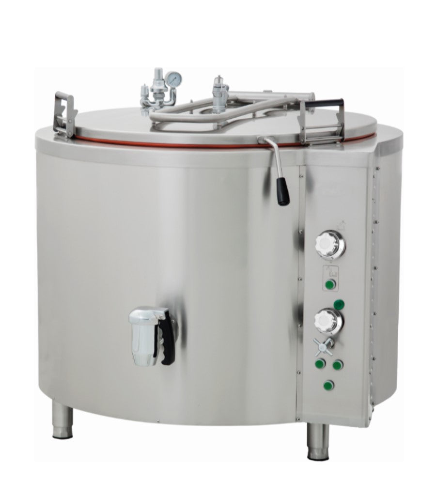 Marmite professionnelle 420 L - chauffage indirect - électrique 400V