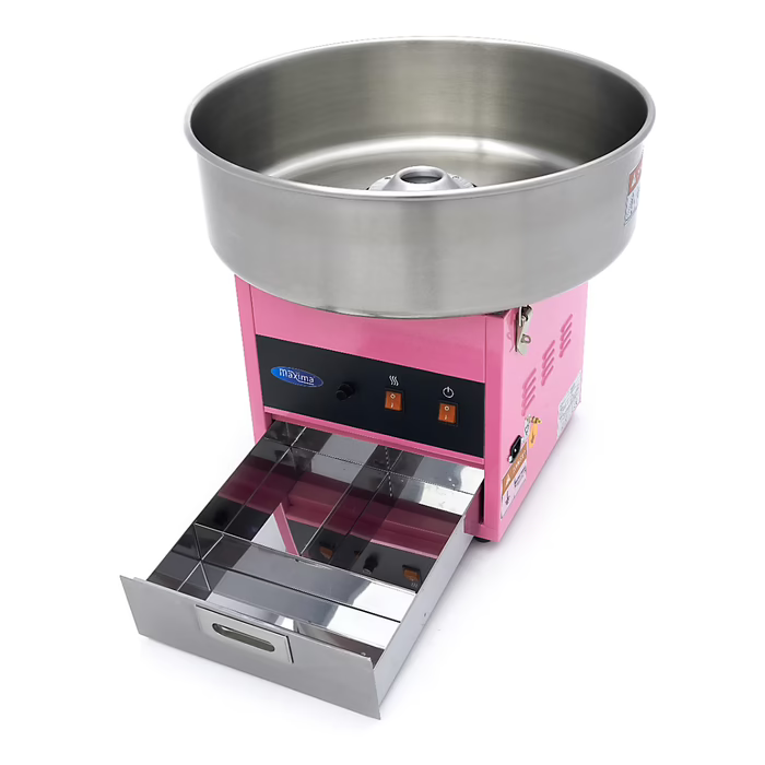 Machine à barbe à papa professionnelle - Ø 52 cm - Rose