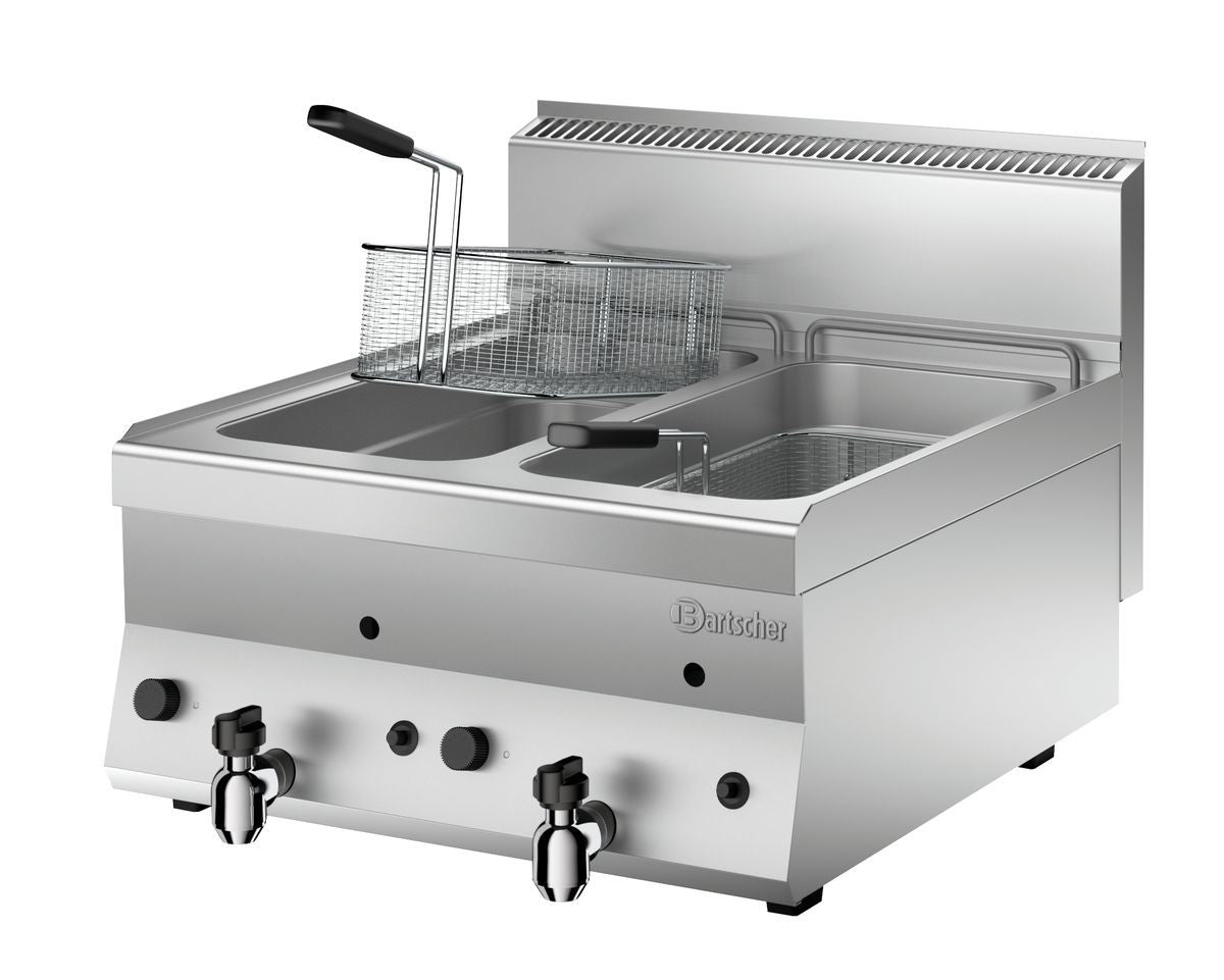 Friteuse à gaz 650, 2x8L, TG