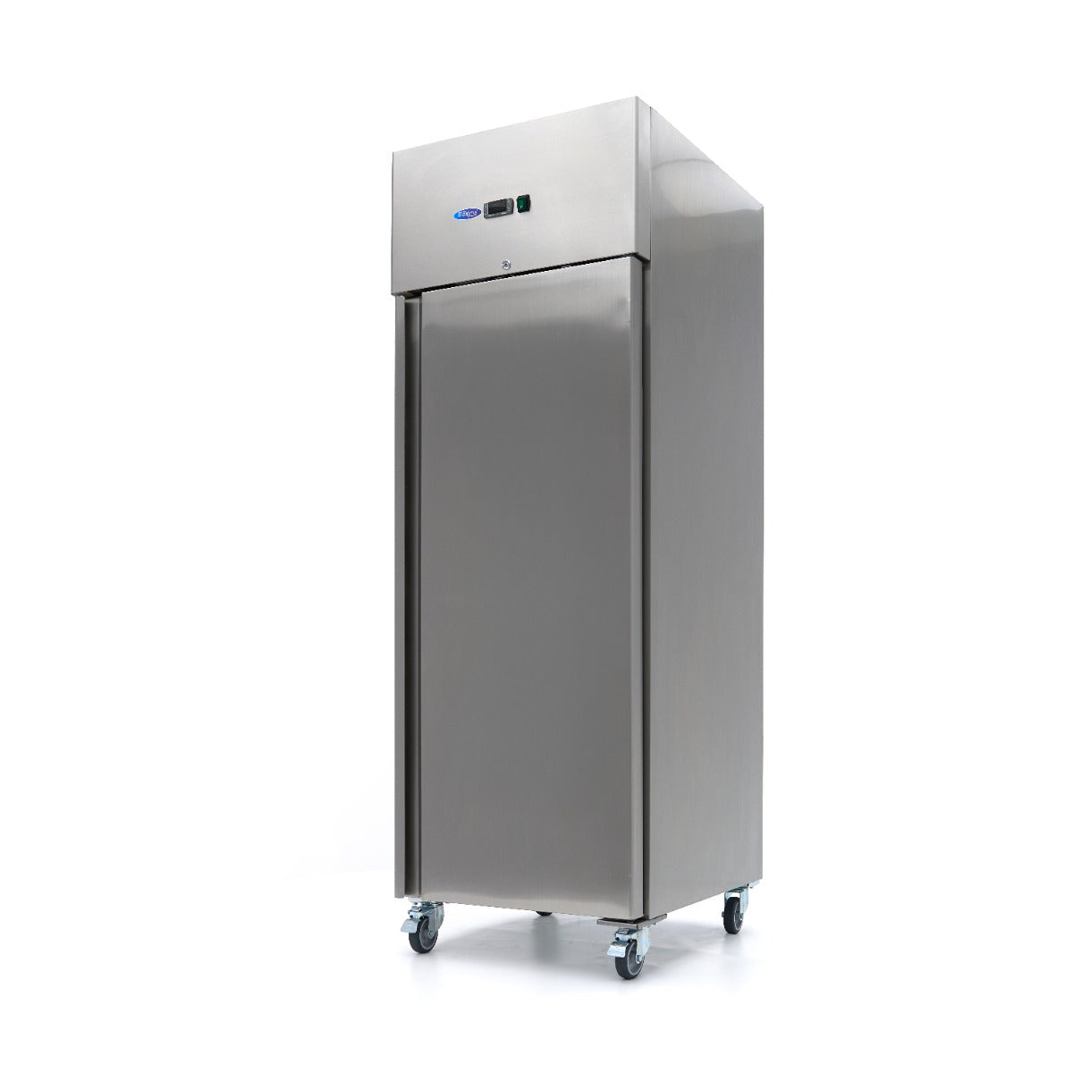 Armoire positive 600 L 2/1 GN acier inoxydable sur roulettes