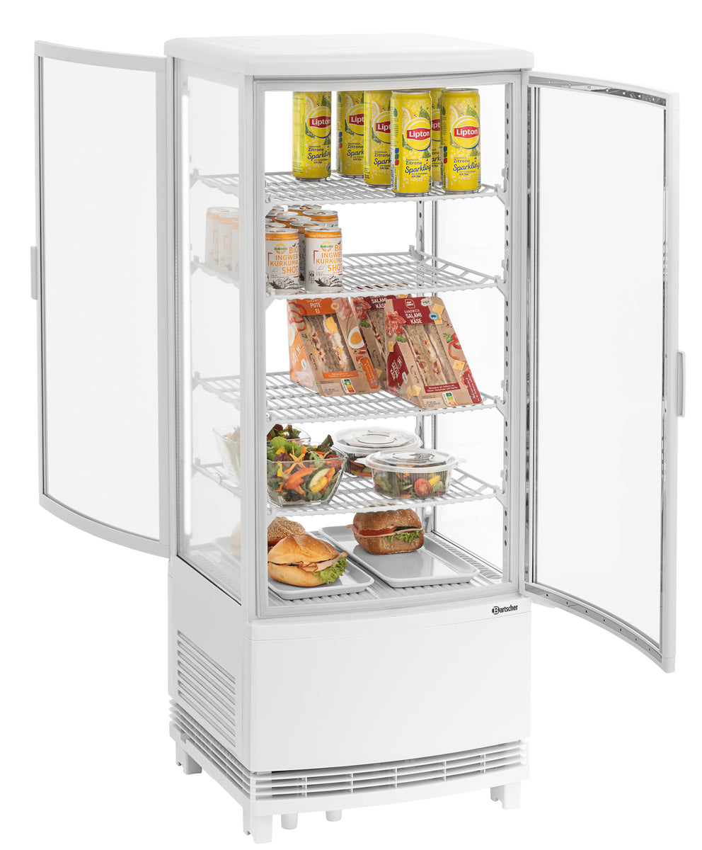Mini vitrine réfrigérée 98L2T blanc