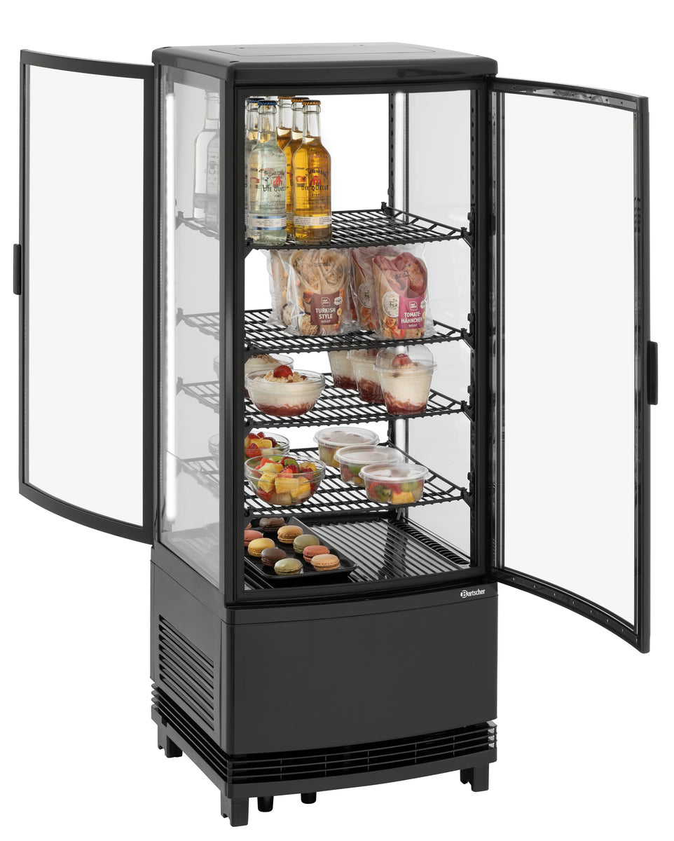 Mini vitrine réfrigérée 98L2T noir