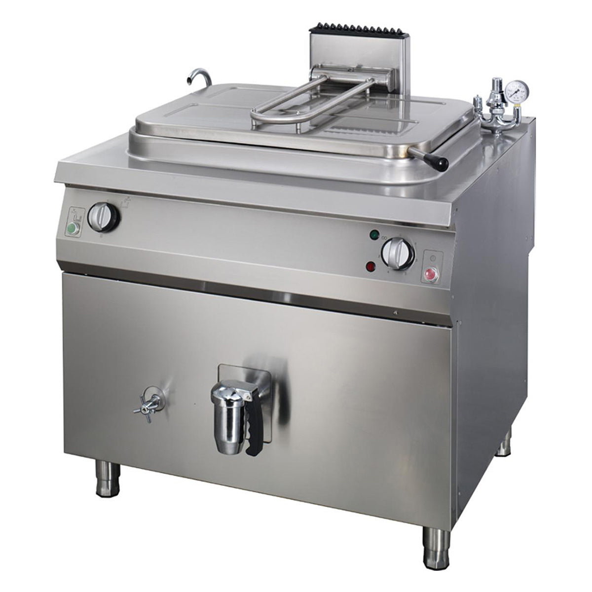 Marmite professionnelle 265 L - chauffage indirect - gamme 900 - électrique 400V