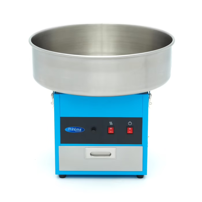 Machine à barbe à papa professionnelle - Ø 52 cm - Bleu