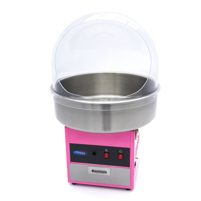 Machine à barbe à papa professionnelle - Ø 52 cm - Rose