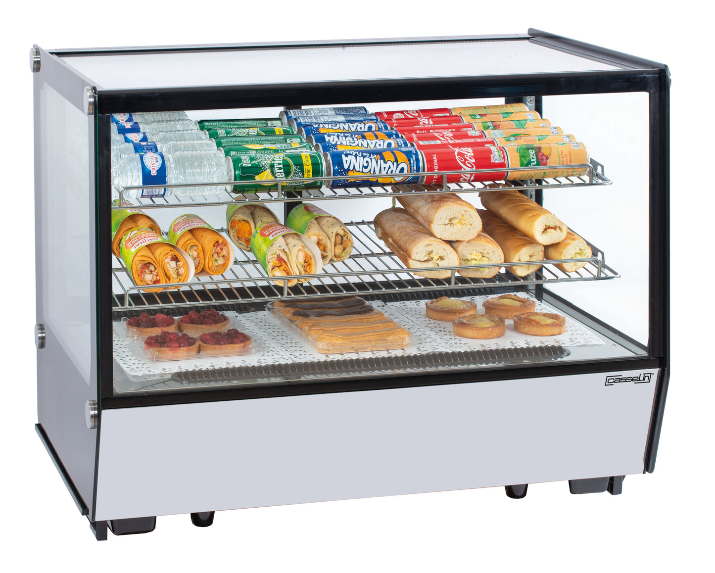 Vitrine réfrigérée 160L encastrée