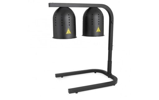 Chauffe Frites Professionnel 2 Lampes Infrarouge
