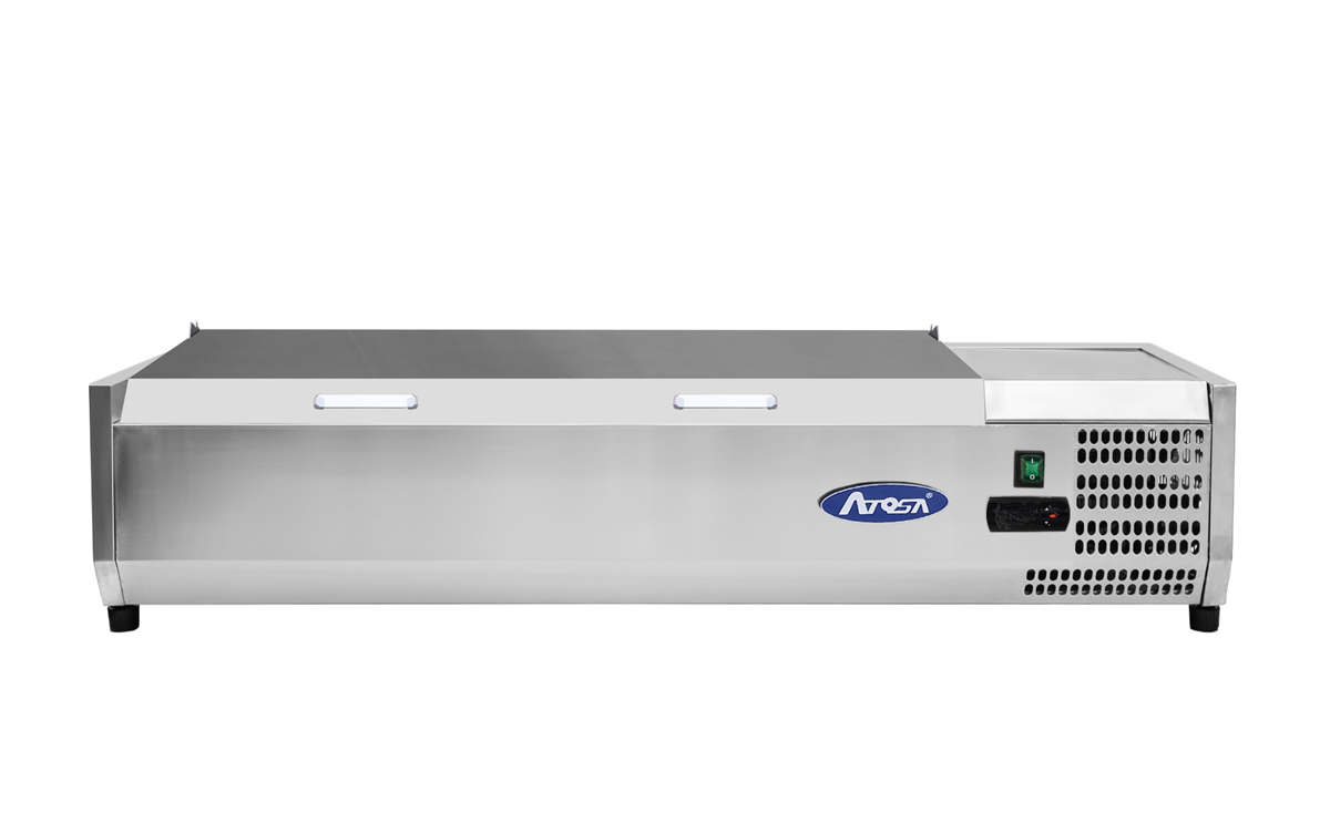 Présentoir à ingrédients réfrigérée - 1600 7GN1/4