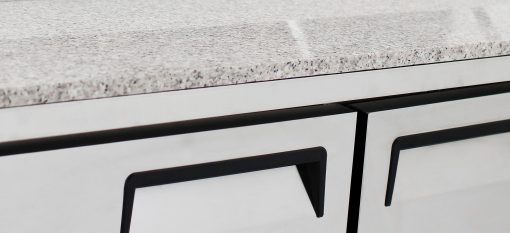 Meuble saladette - 2 portes - Gamme Américaine 1200 - 12 bacs gn 1/6