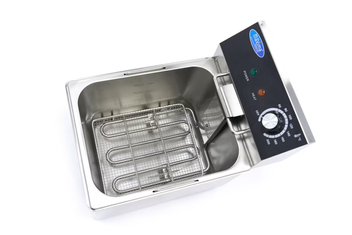 Friteuse - 8 L - 1 panier - jusqu'à 1,4 kg de frites