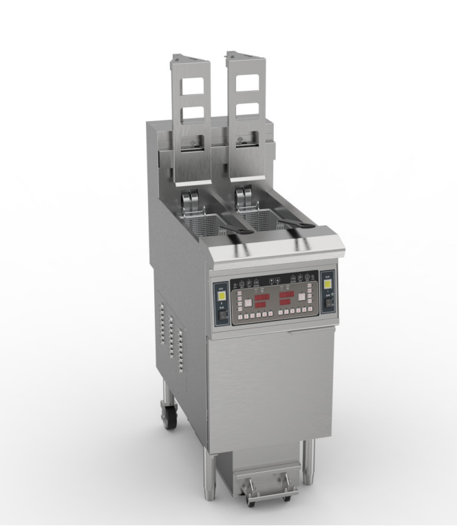 Friteuse haut rendement électrique - 2x12L