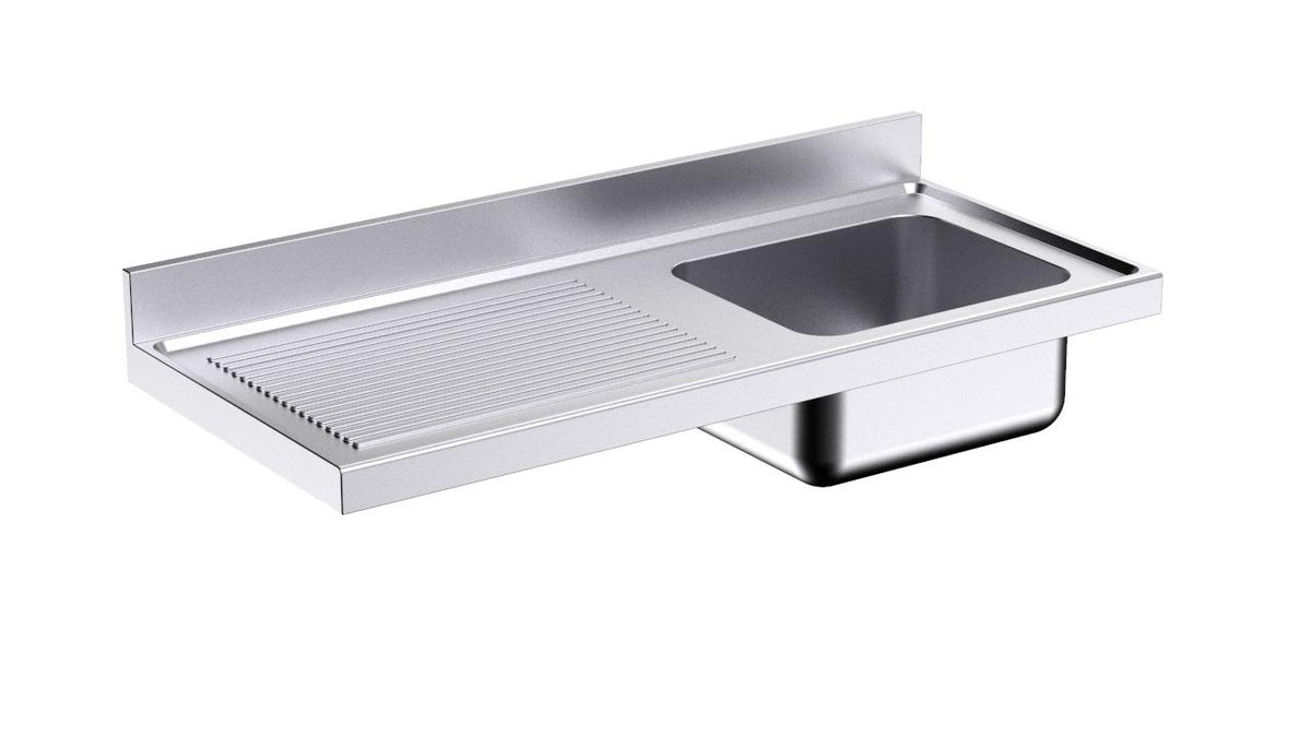 Plonge 1400×700 1C/1E G 600×500×300 - Distform L147651I