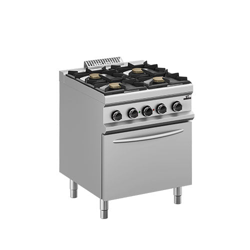 4 Feux vifs sur Four Gaz - Gamme 700