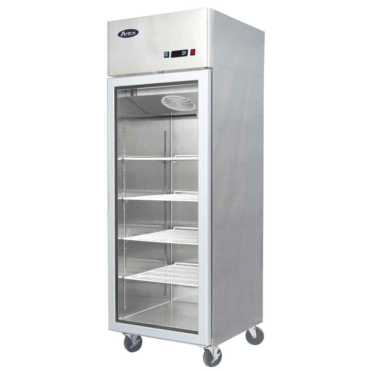 Armoire Réfrigérée Positive Vitrée GN2/1 - 1 Porte - 670 L