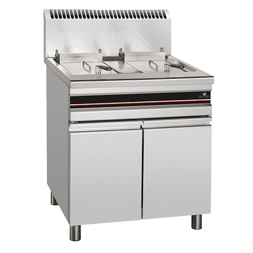 Friteuse sur coffre HighPerf - 1 ou 2 cuves 17.5 Litres - Gaz