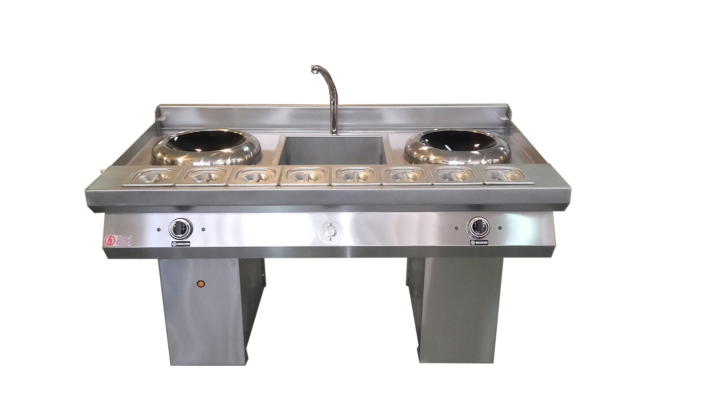 Induction lisse CINDULI 8+8kW