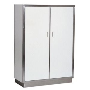 Armoire De Porcelaine Inox 2 Portes 5 Niveaux 880