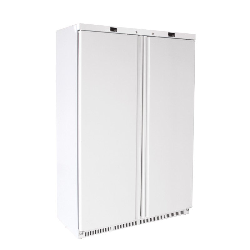 Armoire réfrigérée bi-température blanche - 800 litres - 2 portes pleines - Nosem