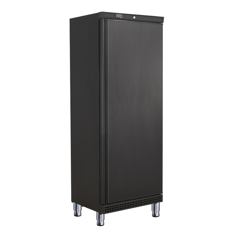 Armoire réfrigérée positive -2/+8°C noire - 1 porte pleine - 600 L - Nosem