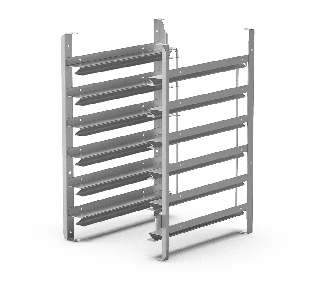 Supports double taille, GN1/1 + 600x400 pour fours (UNOX XUC054)