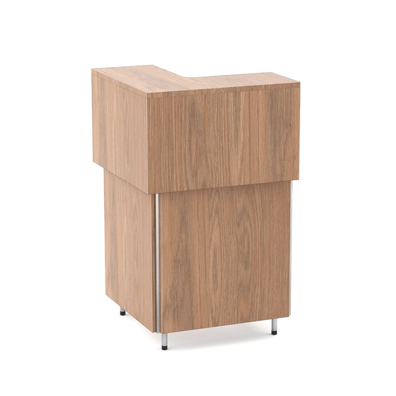 Caisson ré-hausse pour meuble d'angle neutre hauteur 470 mm - Rocam