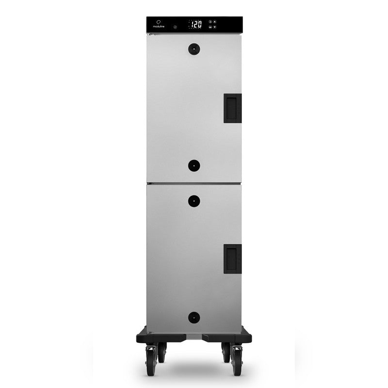 Chariot de maintien au chaud pour bac GN 1/1 - Série HHT - Puissance totale absorbée 2 KW - Moduline