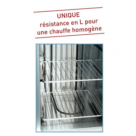 Chauffe assiettes - P60 - 60 assiettes - 230 V - 16092AC