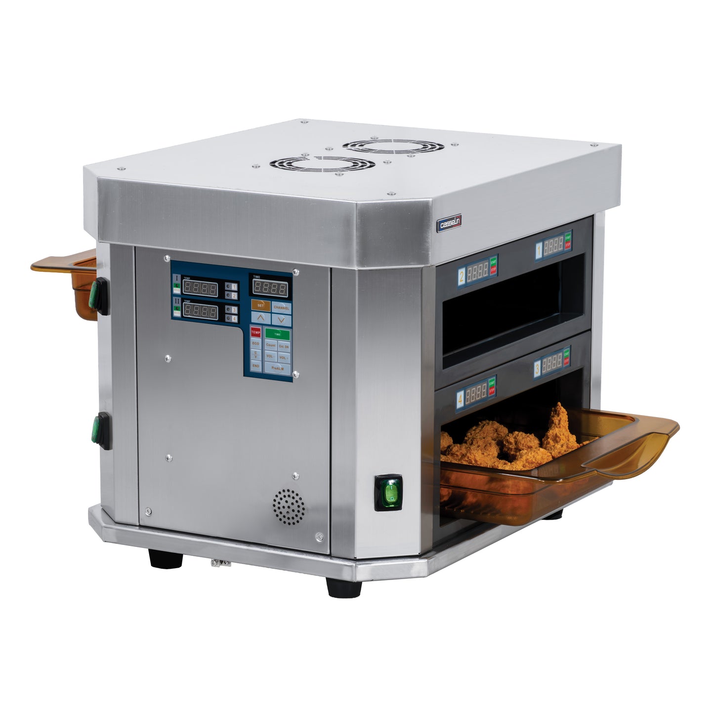 Coffre de conservation et de maintien en température horizontal S - 2 bacs - Casselin