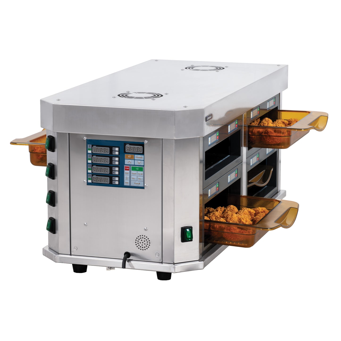 Coffre de conservation et de maintien en température horizontal S - 4 bacs - Casselin