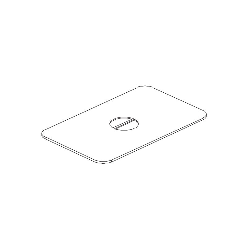 Couvercle polycarbonate pour bac GN 1/1 - Ilsa
