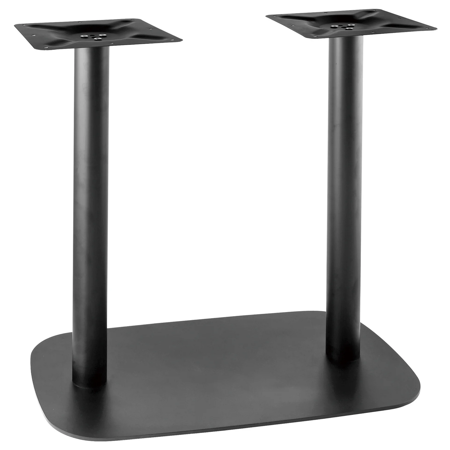 Base Ovalée Double - Noir
