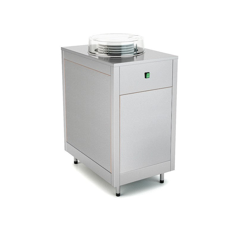 Distributeur chauffant assiettes - 52 X Ø18-33 CM - OMNIAPLC1833SST - Rocam