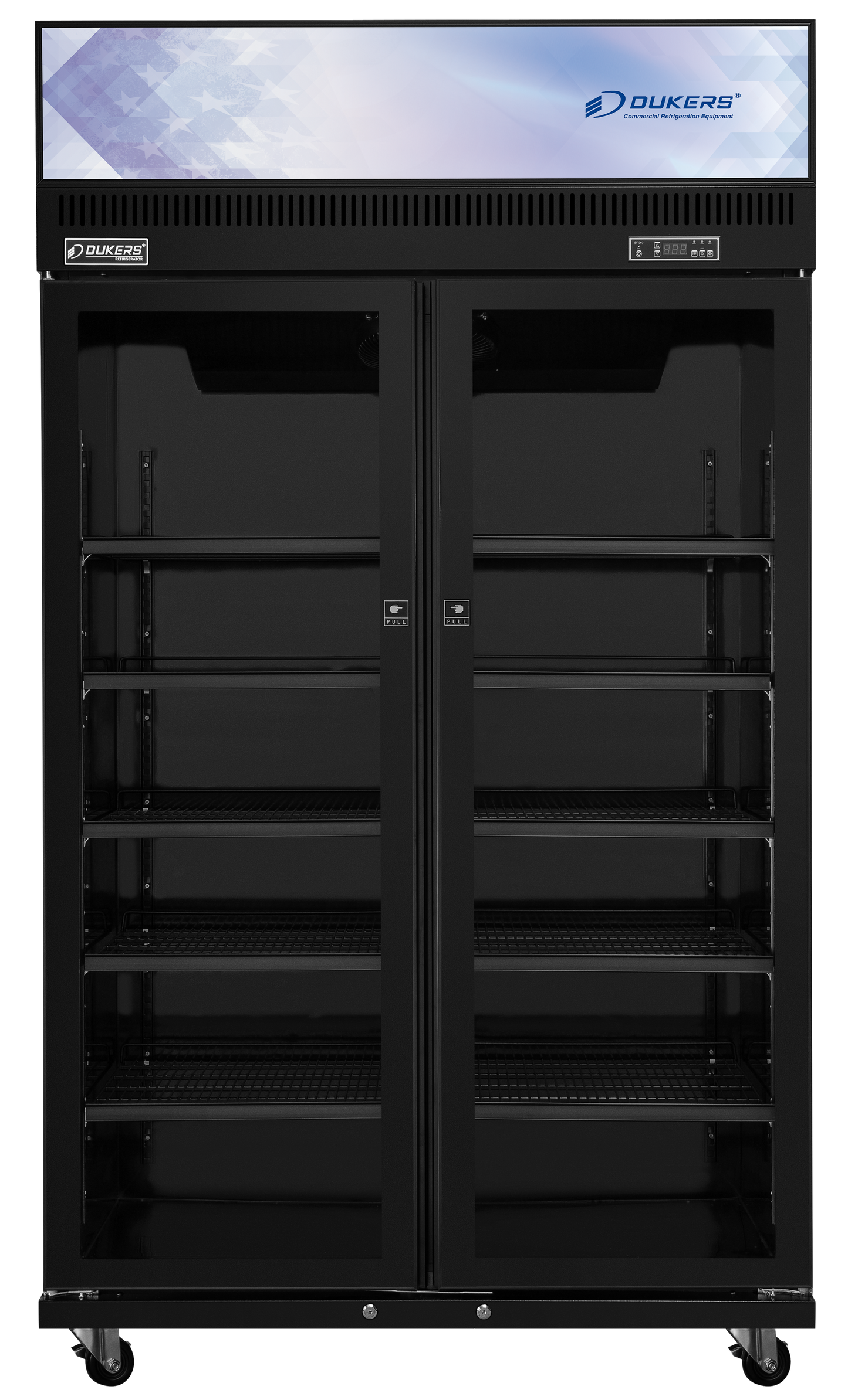 Armoire à boisson - 2 portes vitrées - avec canopy - 1001 litres - LG-1200CF