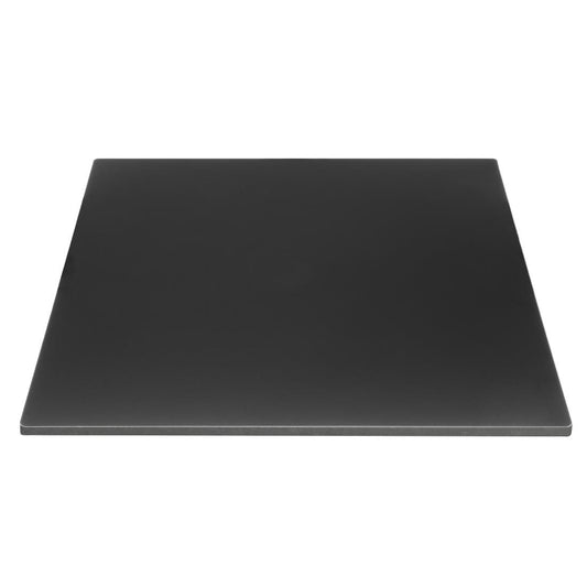 Plateau de table d'extérieur carré noir mat Bolero 700 mm - Bolero - FU530