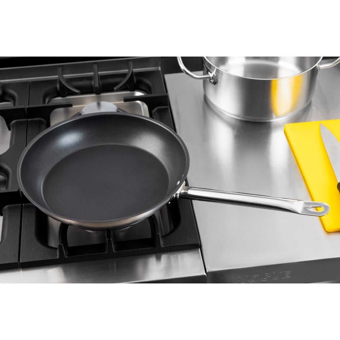 Poêle antiadhésive en inox Vogue Téflon Platinum Plus 280 mm - Vogue - FC097
