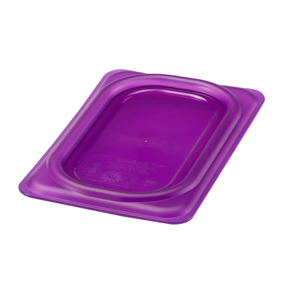 Couvercle hermétique en polypropylène GN 1/9 Cambro Safetrak IML violet - Cambro - JN550
