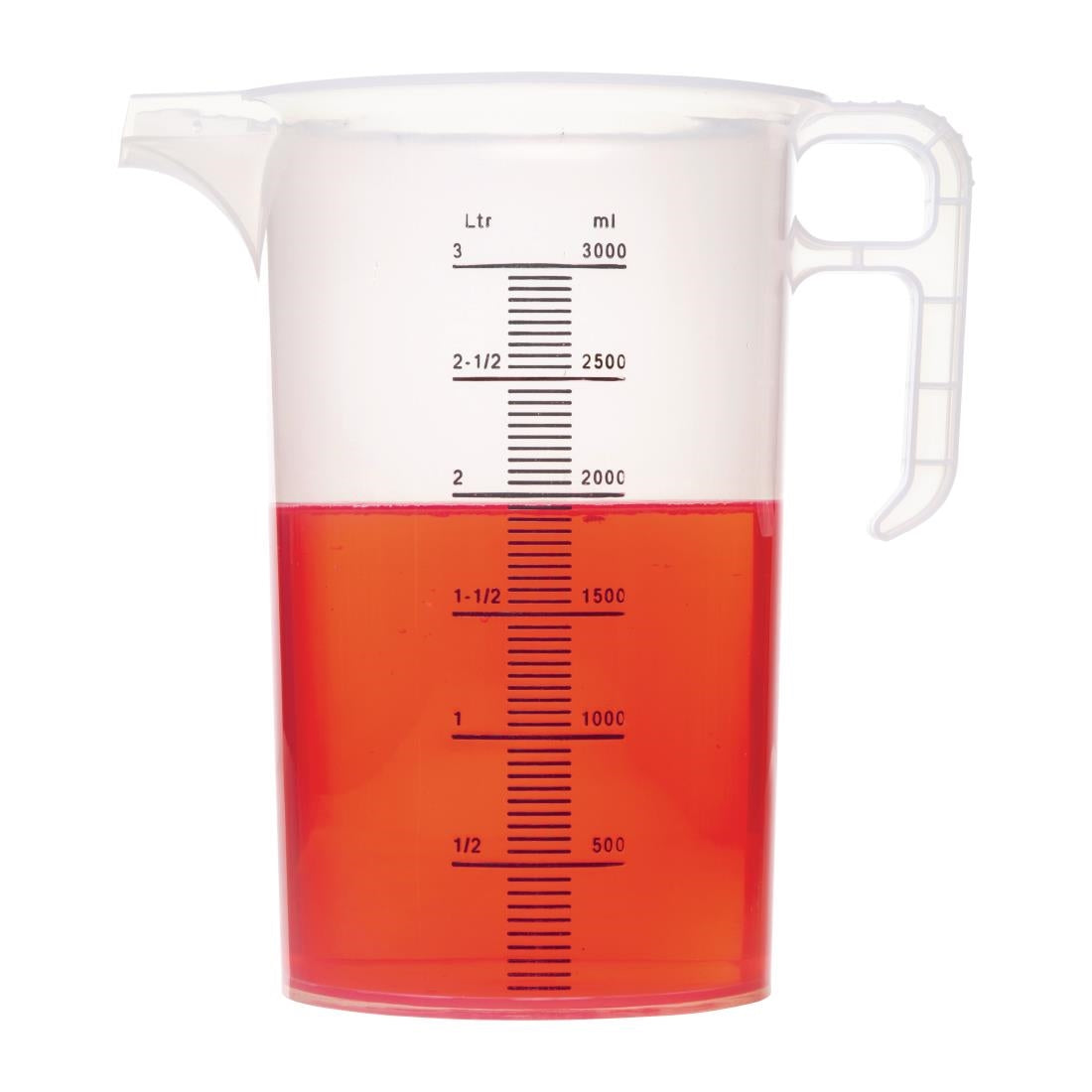 Pichet mesureur en polypropylène 3L - Pro-Measures - FD328