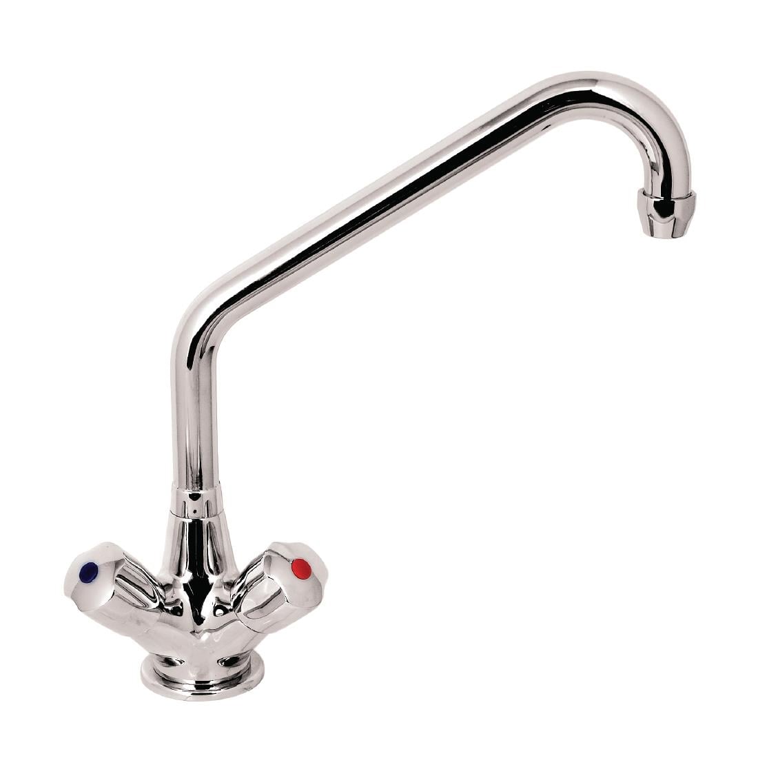 Robinet mélangeur monotrou modèle lourd 19mm col mobile longueur 300mm Gastro M - Gastro M - DY376