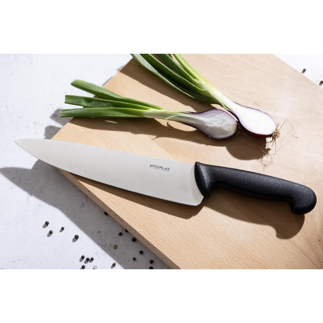 Couteau de cuisine Hygiplas noir 255mm - Hygiplas - C264