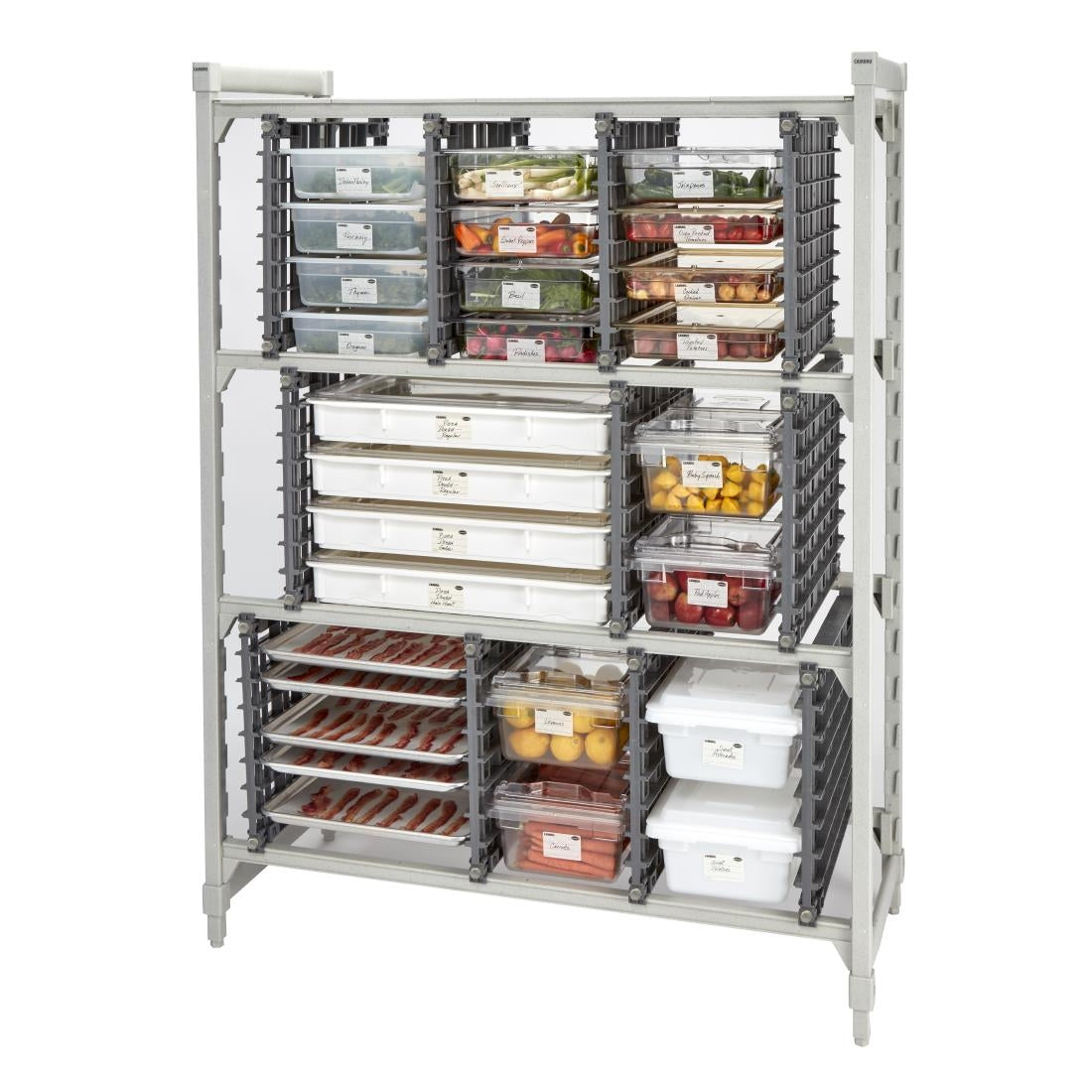 Kit casier supplémentaire pour rayonnages Cambro Basics Plus profondeur 530 mm - Cambro - FU686