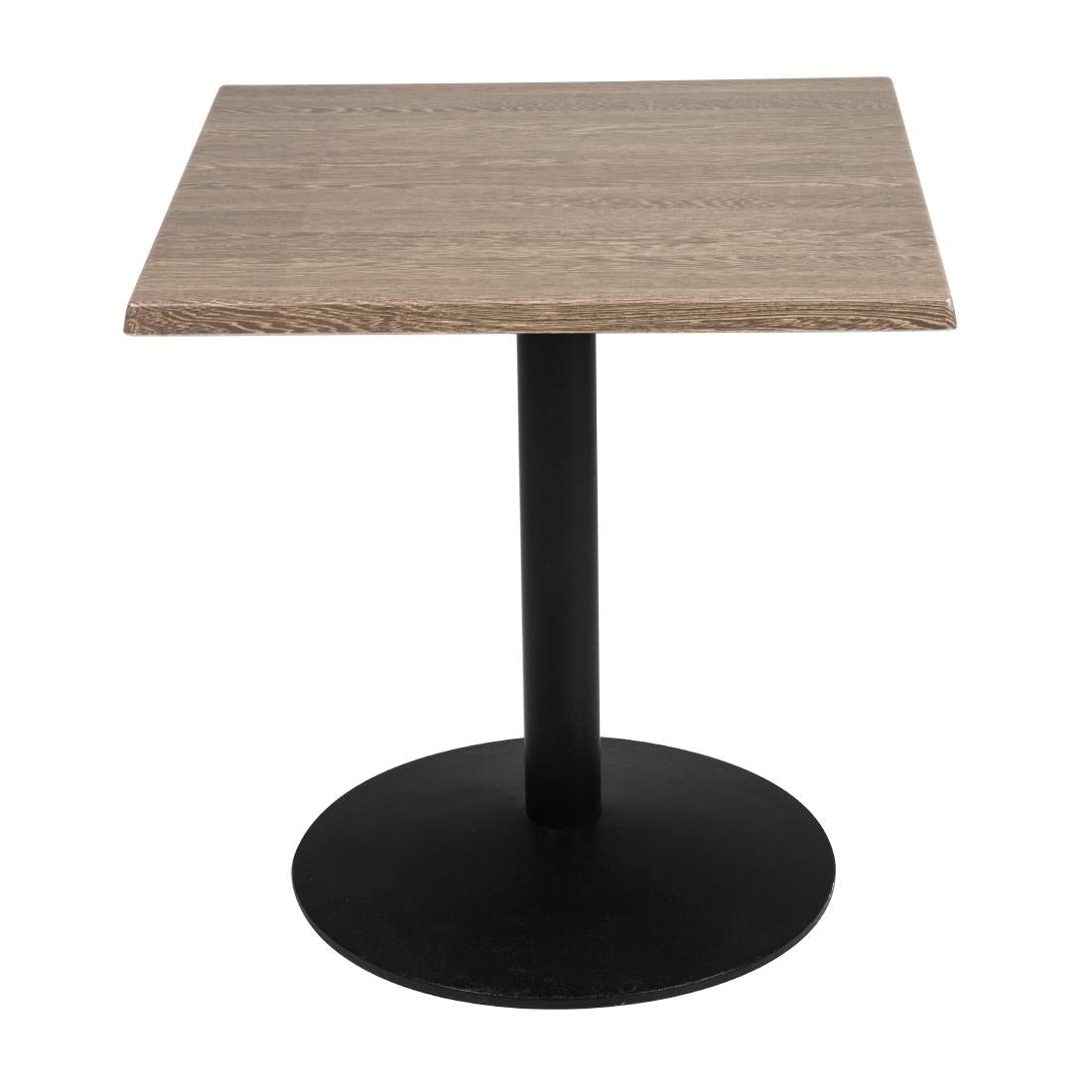 Plateau de table carré Bolero effet bois vieilli 700mm - Bolero - HC295