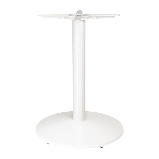 Pied de table en fonte Bolero blanc - Bolero - FT029
