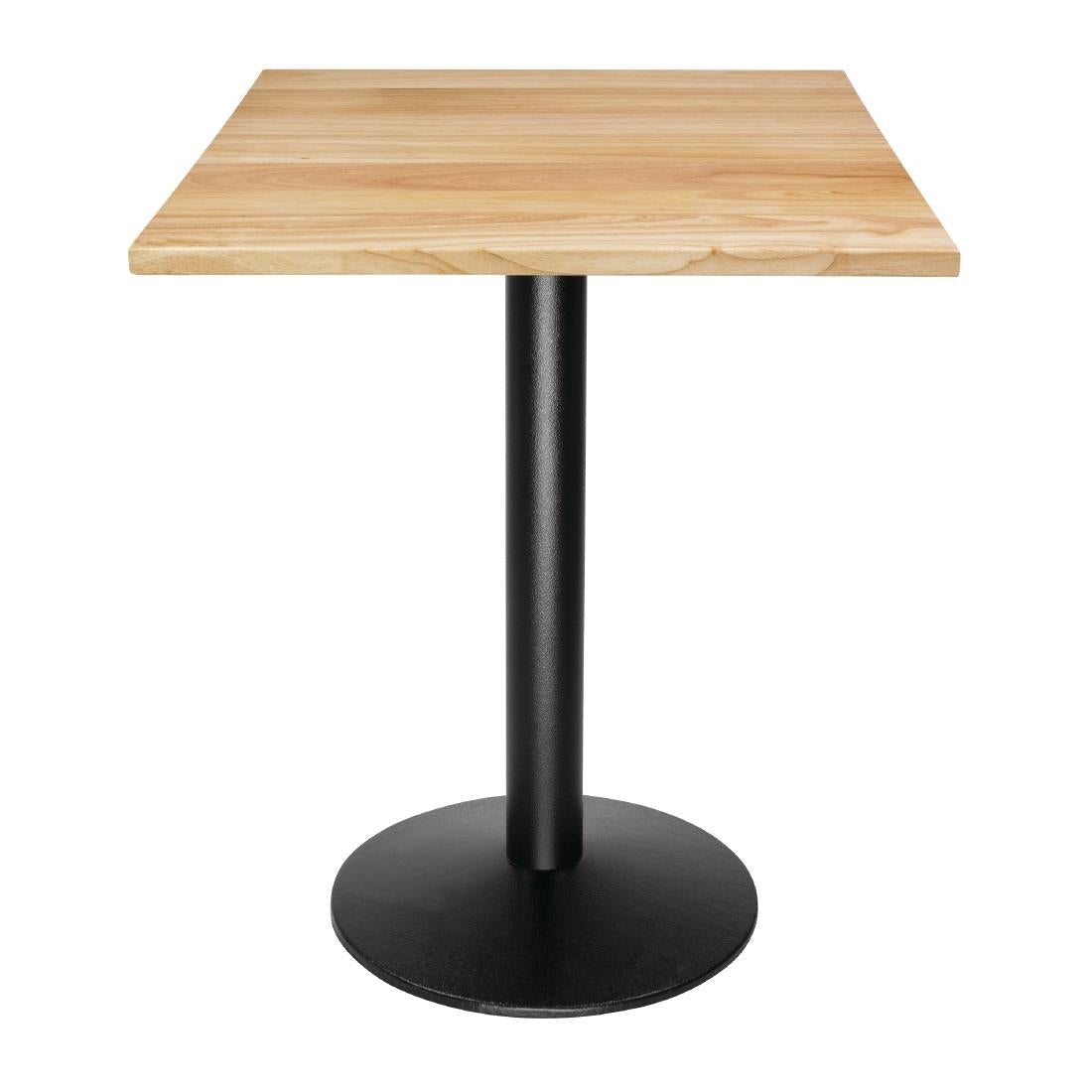 Plateau de table carré pré-percé coloris bois naturel Bolero 700mm - Bolero - DY737