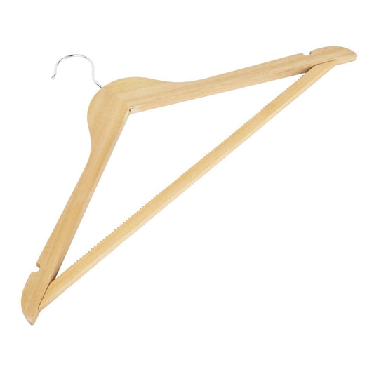 Cintres en bois naturel Bolero (lot de 10) - Bolero - FU399