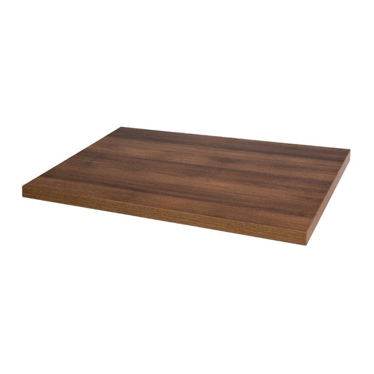Plateau de table rectangulaire pré-percé Bolero chêne rustique 700mm - Bolero - DT442