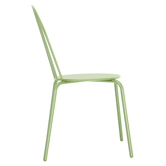 Chaises Bolero Adeline vert clair (lot de 4) - Bolero - HZ363
