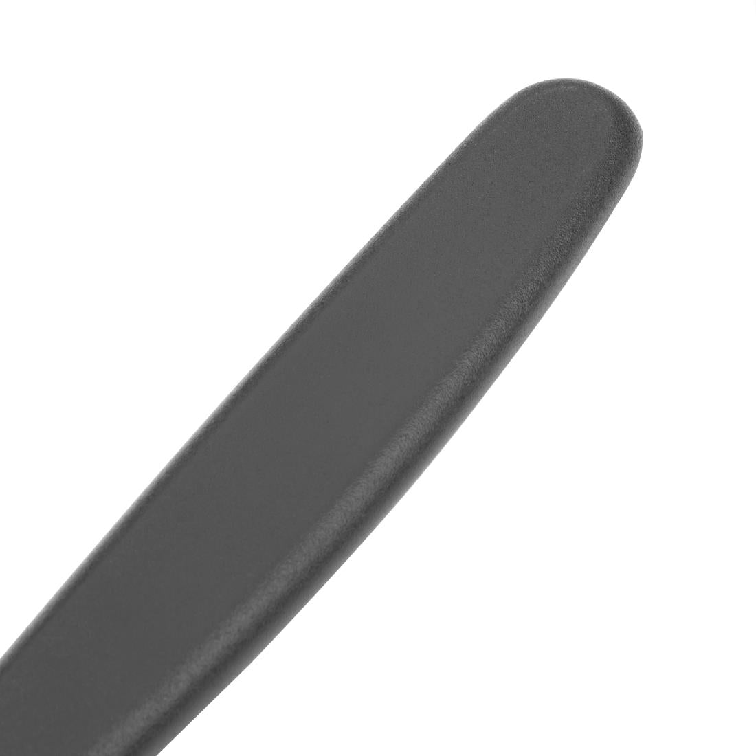 Couteau d'office lame droite Hygiplas noir 85mm - Hygiplas - C268