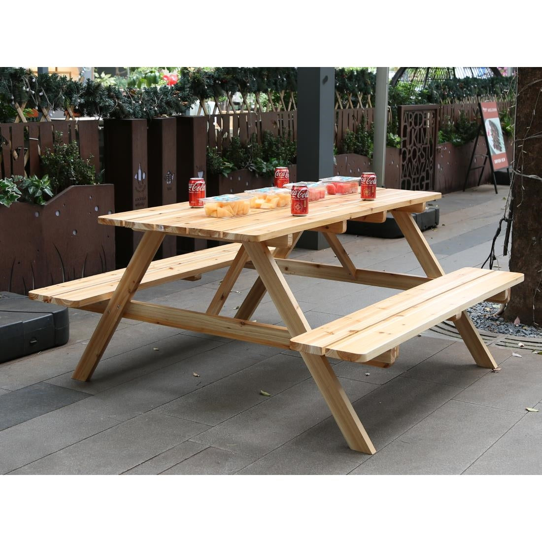 Table de pique-nique en bois Bolero Elements 1 532 mm - Bolero - JB840