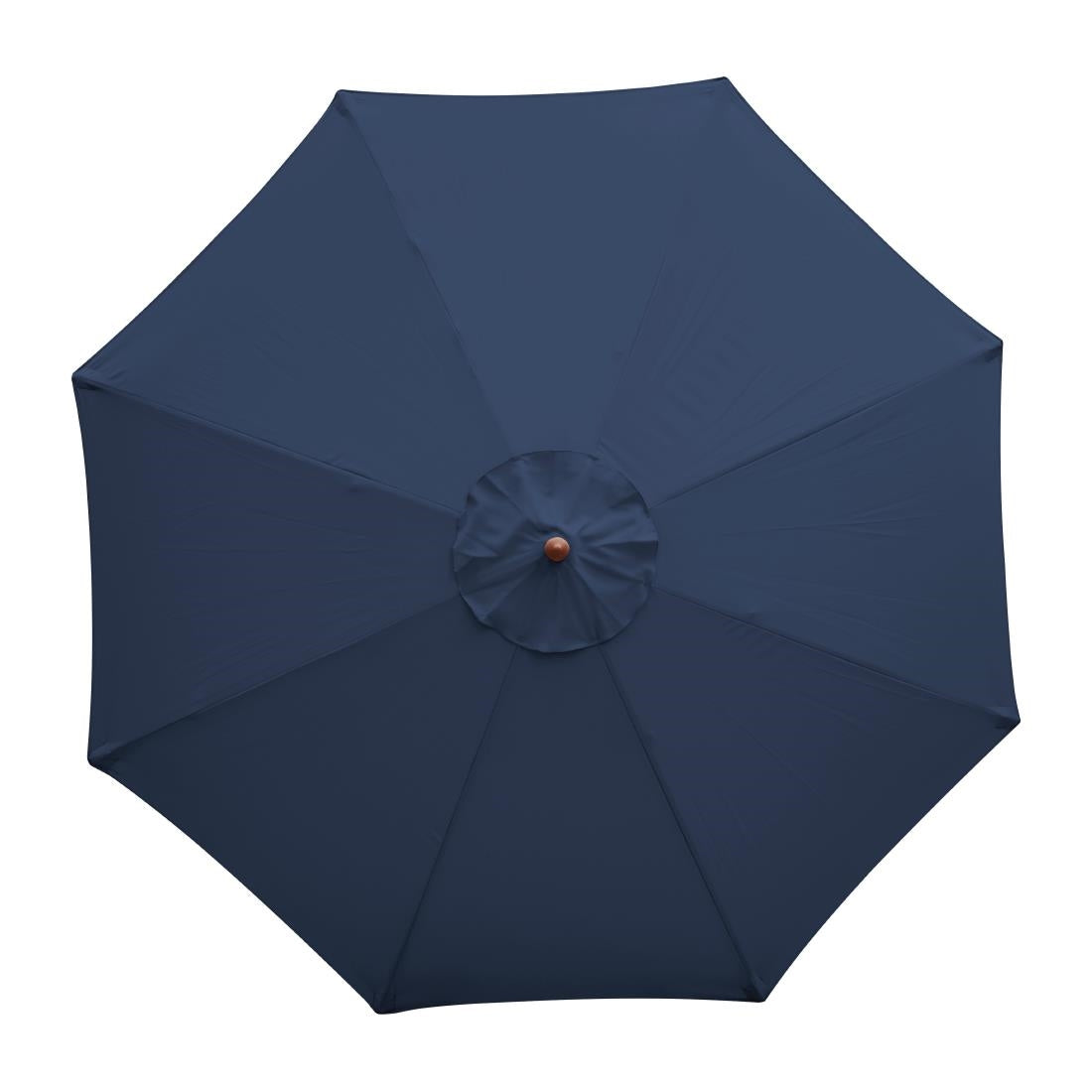 Parasol rond Bolero 2,5m bleu marine - Bolero - GG496