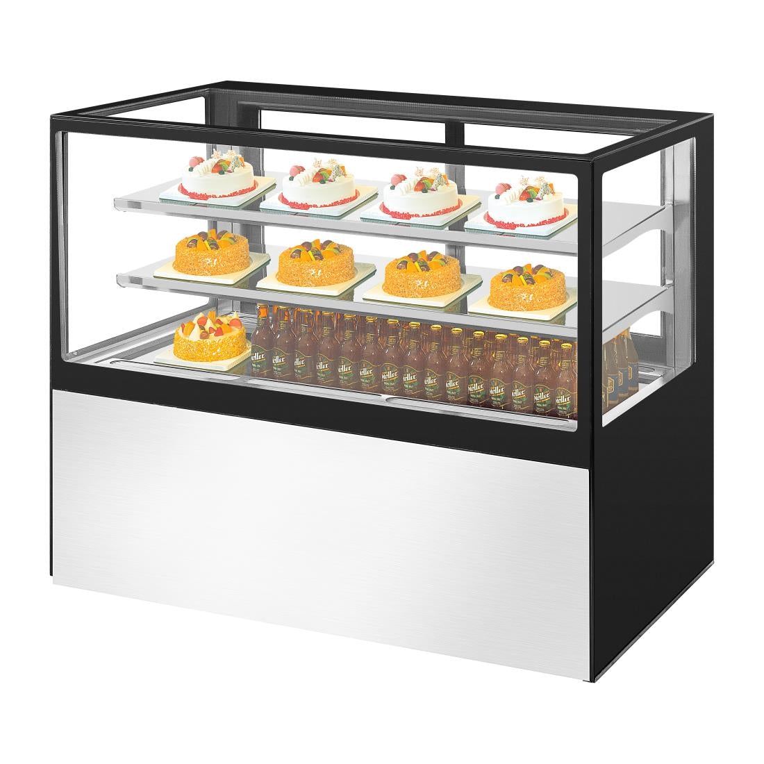 Vitrine à pâtisserie réfrigérée Polar Série U 485L - Polar - UA062